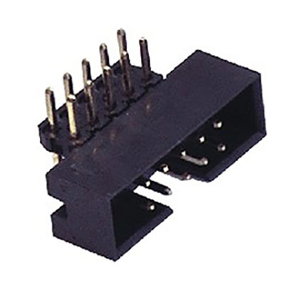 2.00mm简牛 90度 加排针塑胶